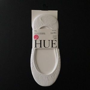 HUE Hidden Cotton Liner Socks Size M/L